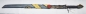 Elfenkatana mit Spruchband